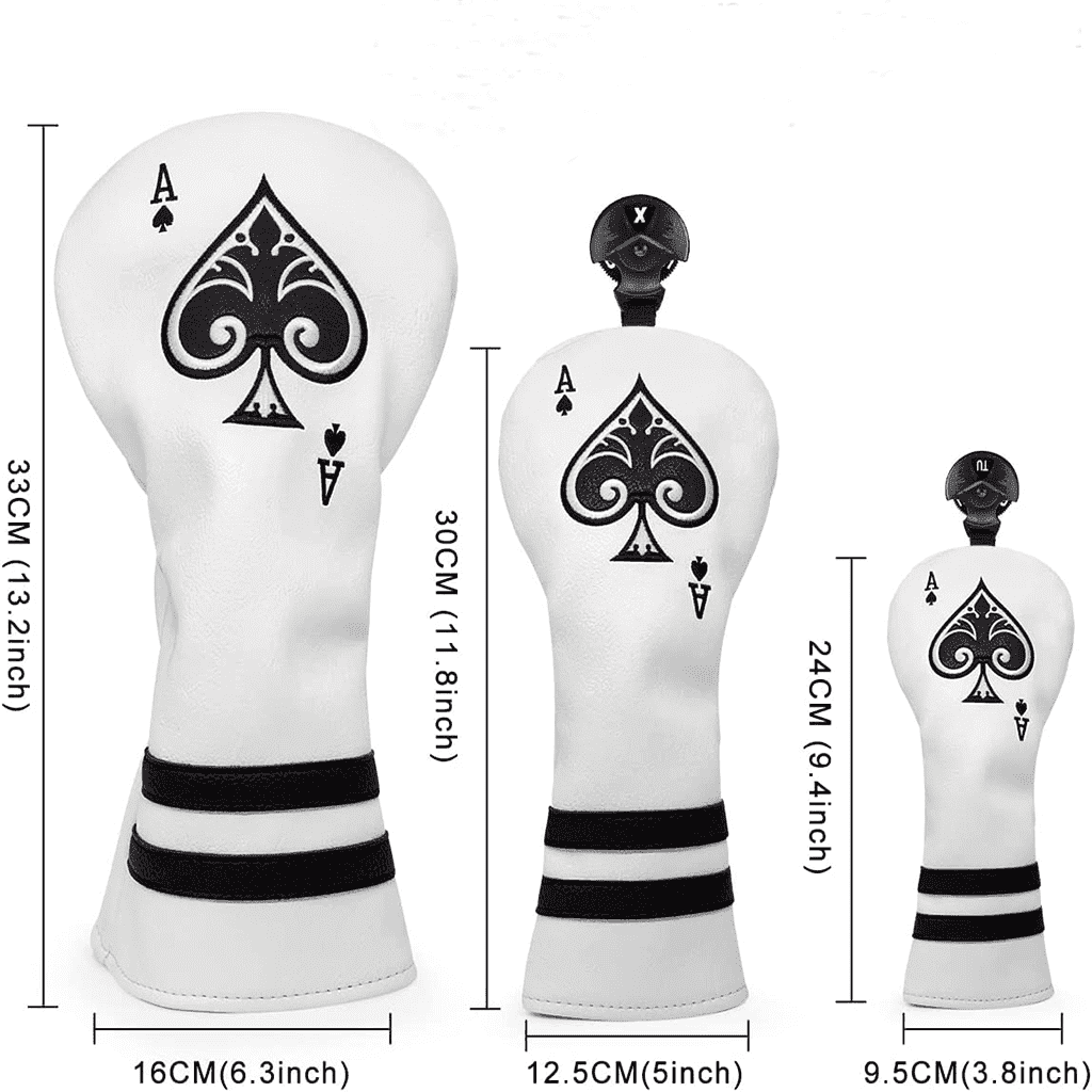 Ace of Spades hybrid golf headcover size