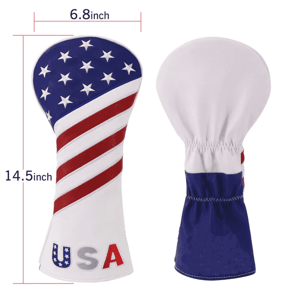 american flag driver headcover size