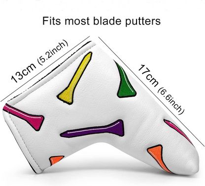 Dancing tees putter blade cover size